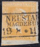 1858  Freimarke: König Friedrich Wilhelm IV.