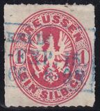 1861  Freimarke: Preußischer Adler im Oval