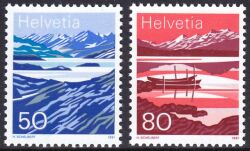 1991  Freimarken: Bergseen