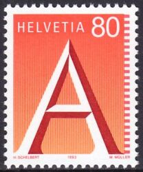 1993  Freimarke: A-Post