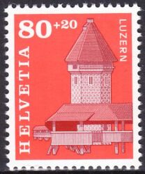 1993  Wiederaufbau der Luzerner Kapellbrücke