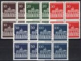 1966  Freimarken: Brandenburger Tor aus Bogen *