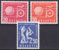 1960  Weltkugel und Bergleute ( ILO )