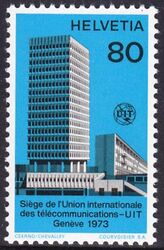1973  Einweihung des neuen Amtssitzes der Intern. Fernmeldeunion ( ITU )