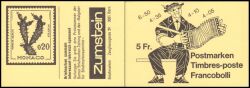 1984  Volksbräuche - Markenheftchen