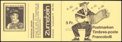 1984  Volksbräuche - Markenheftchen