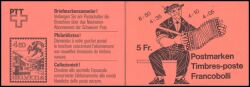 1985  Volksbräuche - Markenheftchen
