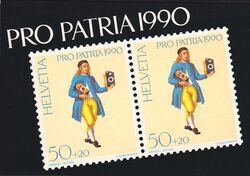 1990  Pro Patria - Markenheftchen