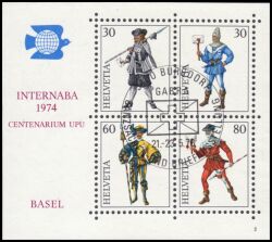 1974  Internationale Briefmarkenausstellung INTERNABA 1974