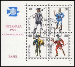 1974  Internationale Briefmarkenausstellung INTERNABA 1974