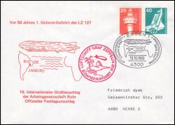 1980  1. Südamerikafahrt des Luftschiffes LZ 127 "Graf Zeppelin"