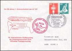 1980  1. Sdamerikafahrt des Luftschiffes LZ 127 Graf Zeppelin 