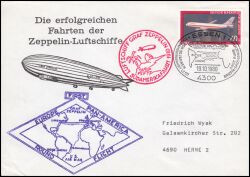 1980  1. Südamerikafahrt des Luftschiffes LZ 127 "Graf Zeppelin"