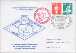 1980  1. Südamerikafahrt des Luftschiffes LZ 127 "Graf Zeppelin"