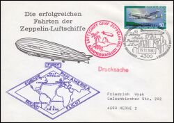 1980  50. Jahrestag der Amerika-Rundfahrt des Luftschiffs LZ 127