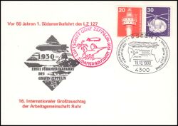 1980  1. Südamerikafahrt des LZ 127 Graf Zeppelin