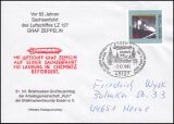 1995  Sachsenfahrt des Luftschiffes LZ 127 mit Landung in...