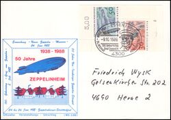 1988  150. Geburtstag von Graf Zeppelin