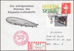 1980  Südamerikafahrt des Luftschiffes LZ 127 Graf Zeppelin