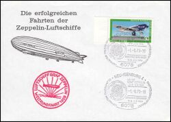 1979  Weltrundfahrt des Luftschiffes LZ 127 "Graf Zeppelin"