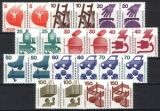 1971  Freimarken: Unfallverhütung aus Bogen *