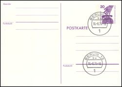 1974  Unfallverhtung - Postkarte