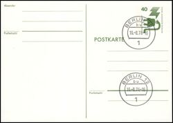 1974  Unfallverhütung - Postkarte