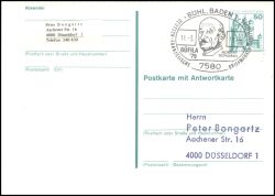 1979  Burgen & Schlösser - Doppelkarte