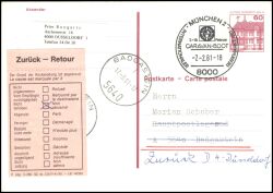 1980  Burgen & Schlösser - Postkarte