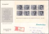 1964  Widerstandskämpfer - Blockausgabe
