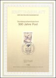1990  500 Jahre internationale Postverbindung in Europa
