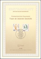 1989  Freimarken: Frauen der deutschen Geschichte