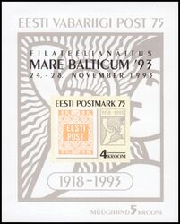 1993  Intern. Briefmarkenausstellung MARE BALTICUM `93