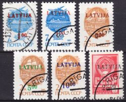 1992  Freimarken mit Aufdruck