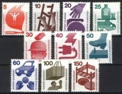 1971  Freimarken: Unfallverhütung aus Rollen