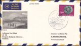 1967  Lufthansa Erstflug von Beograd - Frankfurt