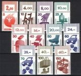 1971  Freimarken: Unfallverhütung aus Bogen *