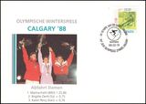 1988  Olympische Winterspiele in Calgary - Abfahrt Damen