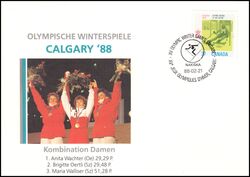 1988  Olympische Winterspiele in Calgary - Kombination Damen