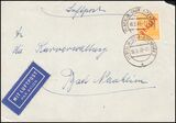 1949  Freimarke: Rotaufdruck Berlin