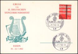 1962  15. Deutsches Sngerbundfest
