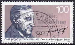 1989  Geburtstag von Carl v. Ossietzky