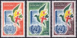 Dahomey 1961  Tag der UNO