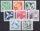 Costa Rica 1961  Embleme für versch. UNO-Organisationen