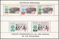 Dominikanische Republik 1960  Weltflchtlingsjahr