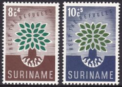 Surinam 1960  Weltflüchtlingsjahr