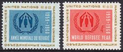 UNO New York 1960  Weltflüchtlingsjahr