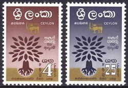 Ceylon 1960  Weltflchtlingsjahr