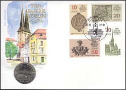 1987  Numisbrief - 750 Jahre Berlin