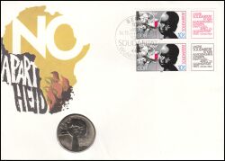 1988  Numisbrief - Internationale Solidarität